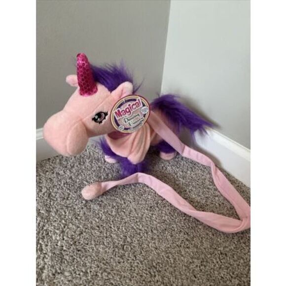 Westminster Gwendolyn The Galloping Unicorn Sounds Walks Pink - Picture 1 of 7